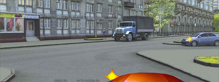 Кому Вы должны уступить дорогу при повороте налево?