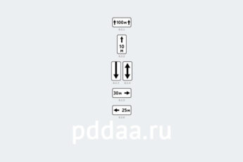 Знаки 8.2.1.