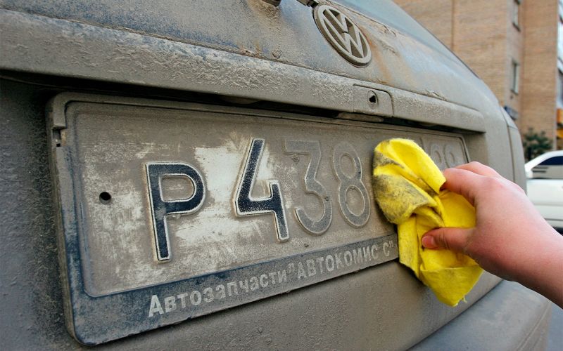 В ГИБДД рассказали о штрафе за грязный автомобиль. Подробности