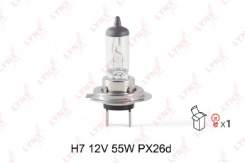 Лампа H7 12V 55W PX26D LYNXAUTO, L10755