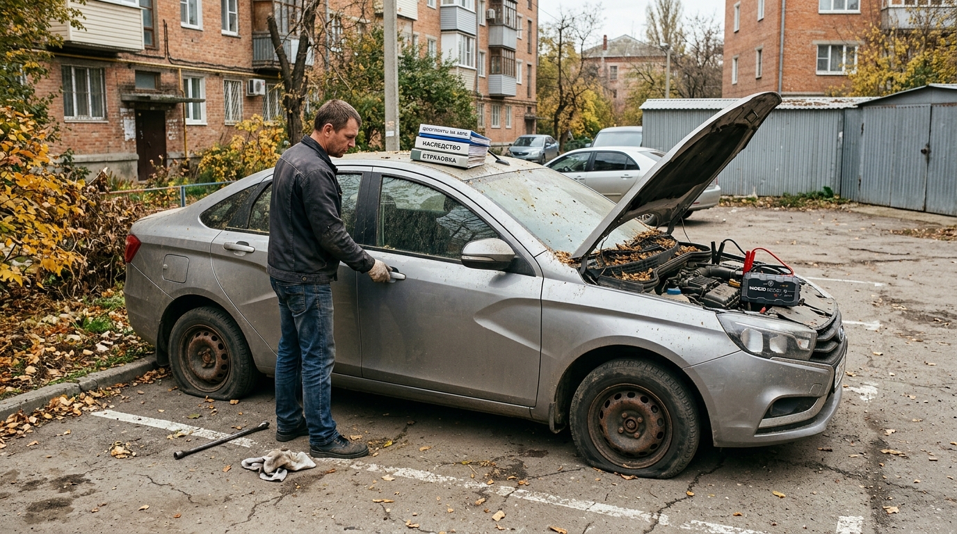 Что делать с машиной, которая долго простояла