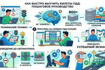 Как выучить билеты ПДД быстро